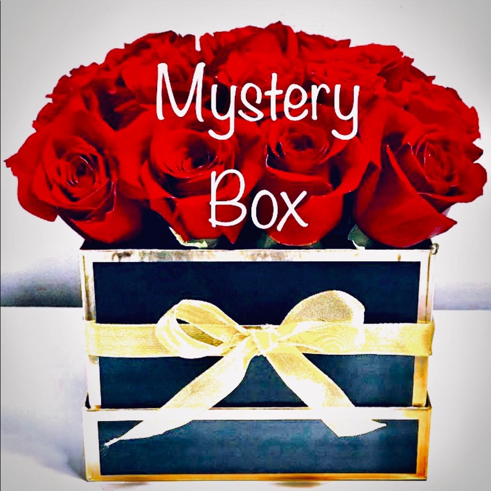 Mystery Box #1 worth $300-$500 approx. 12lbs Size Med/large shoes 7.5